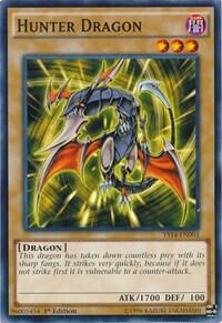 Hunter Dragon - Super Starter: Space-Time Showdown YuGiOh trading card