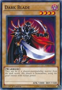 Dark Blade - Super Starter: Space-Time Showdown YuGiOh trading card