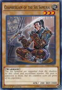 Chamberlain of the Six Samurai - Super Starter: Space-Time Showdown YuGiOh trading card