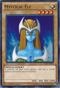 Mystical Elf - Super Starter: Space-Time Showdown (YS14) #YS14-EN008 - Common / Short Print YuGiOh Trading Card