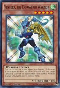 Ventdra, the Empowered Warrior - Super Starter: Space-Time Showdown (YS14) #YS14-EN012 - Common / Short Print YuGiOh Trading Card