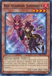 Red Sparrow Summoner - Super Starter: Space-Time Showdown YuGiOh trading card