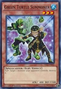 Green Turtle Summoner - Super Starter: Space-Time Showdown (YS14) #YS14-EN020 - Common / Short Print YuGiOh Trading Card