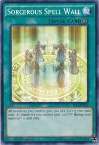 Sorcerous Spell Wall - Super Starter: Space-Time Showdown (YS14) #YS14-EN021 - Common / Short Print YuGiOh Trading Card
