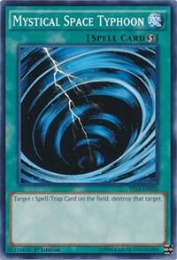 Mystical Space Typhoon - Super Starter: Space-Time Showdown YuGiOh trading card