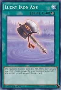 Lucky Iron Axe - Super Starter: Space-Time Showdown (YS14) #YS14-EN027 - Common / Short Print YuGiOh Trading Card
