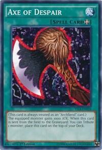 Axe of Despair - Super Starter: Space-Time Showdown (YS14) #YS14-EN026 - Common / Short Print YuGiOh Trading Card