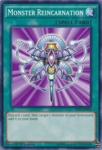 Monster Reincarnation - Super Starter: Space-Time Showdown (YS14) #YS14-EN028 - Common / Short Print YuGiOh Trading Card