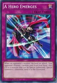 A Hero Emerges - Super Starter: Space-Time Showdown (YS14) #YS14-EN036 - Common / Short Print YuGiOh Trading Card