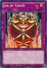 Jar of Greed - Super Starter: Space-Time Showdown YuGiOh trading card