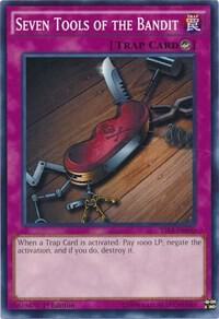 Seven Tools of the Bandit - Super Starter: Space-Time Showdown YuGiOh trading card