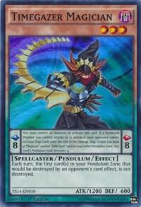 Timegazer Magician - Super Starter: Space-Time Showdown YuGiOh trading card