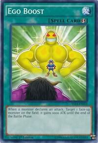 Ego Boost - Super Starter: Space-Time Showdown YuGiOh trading card
