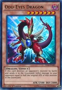 Odd-Eyes Dragon - Super Starter: Space-Time Showdown Power-Up Pack YuGiOh trading card