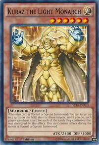 Kuraz the Light Monarch - Super Starter: Space-Time Showdown Power-Up Pack (YS14-A) #YS14-ENA03 - Common / Short Print YuGiOh Trading Card