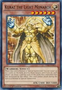 Kuraz the Light Monarch - Super Starter: Space-Time Showdown Power-Up Pack YuGiOh trading card