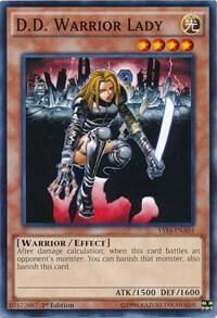 D.D. Warrior Lady - Super Starter: Space-Time Showdown Power-Up Pack (YS14-A) #YS14-ENA04 - Common / Short Print YuGiOh Trading Card