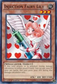 Injection Fairy Lily - Super Starter: Space-Time Showdown Power-Up Pack YuGiOh trading card