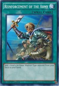 Reinforcement of the Army - Super Starter: Space-Time Showdown Power-Up Pack YuGiOh trading card