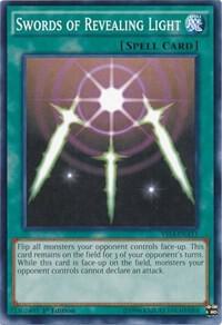 Swords of Revealing Light trading card from Super Starter: Space-Time Showdown Power-Up Pack Swords of Revealing Light - Super Starter: Space-Time Showdown Power-Up Pack YuGiOh trading card