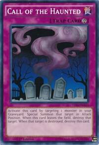 Call of the Haunted trading card from Super Starter: Space-Time Showdown Power-Up Pack Call of the Haunted - Super Starter: Space-Time Showdown Power-Up Pack YuGiOh trading card