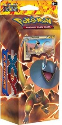Flashfire Theme Deck - "Brilliant Thunder" [Heliolisk] - XY - Flashfire Pokémon trading card