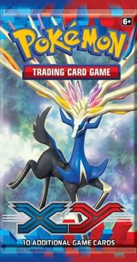 XY Booster Pack trading card from XY Base Set XY Booster Pack - XY Base Set Pokémon trading card