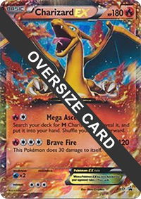 Charizard EX - XY17 (XY Black Star Promos) - Jumbo Cards (PR) #XY17 - Promo Pokémon Trading Card