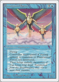 Phantasmal Forces - Unlimited Edition (2ED) #68 - Uncommon Magic: The Gathering Trading Card