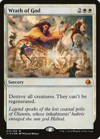 Wrath of God - From the Vault: Annihilation (V14) #15 - Mythic Magic: The Gathering Trading Card