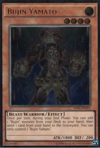 Bujin Yamato (UTR) - Astral Pack 5 (AP05) #AP05-EN001 - Ultimate Rare YuGiOh Trading Card