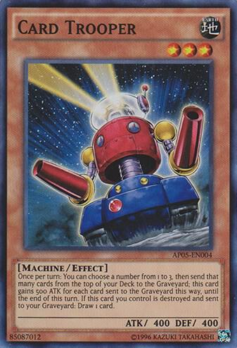 Card Trooper trading card from Astral Pack 5 Card Trooper - Astral Pack 5 YuGiOh trading card