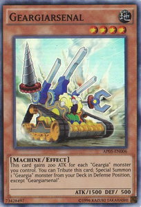Geargiarsenal - Astral Pack 5 (AP05) #AP05-EN006 - Super Rare YuGiOh Trading Card