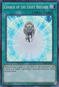 Charge of the Light Brigade - Astral Pack 5 (AP05) #AP05-EN011 - Super Rare YuGiOh Trading Card