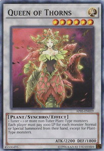 Queen of Thorns - Astral Pack 5 (AP05) #AP05-EN019 - Common / Short Print YuGiOh Trading Card