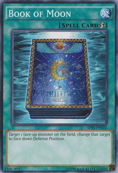 Book of Moon trading card from Astral Pack 5 Book of Moon - Astral Pack 5 YuGiOh trading card