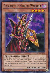 Breaker the Magical Warrior (Shatterfoil) - Battle Pack 3: Monster League (BP03) #BP03-EN005 - Rare YuGiOh Trading Card