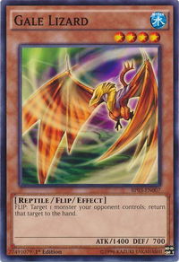 Gale Lizard - Battle Pack 3: Monster League (BP03) #BP03-EN007 - Common / Short Print YuGiOh Trading Card