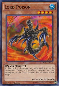 Lord Poison - Battle Pack 3: Monster League (BP03) #BP03-EN009 - Common / Short Print YuGiOh Trading Card
