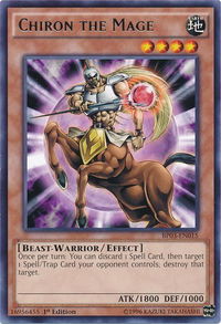Chiron the Mage - Battle Pack 3: Monster League (BP03) #BP03-EN015 - Rare YuGiOh Trading Card
