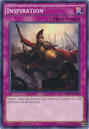 Inspiration trading card from Battle Pack 3: Monster League Inspiration - Battle Pack 3: Monster League YuGiOh trading card