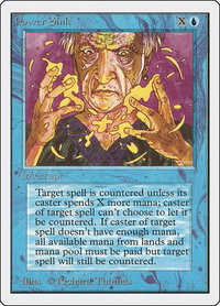 Power Sink - Unlimited Edition (2ED) #73 - Common Magic: The Gathering Trading Card