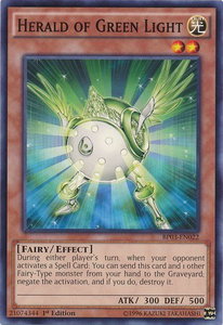 Herald of Green Light - Battle Pack 3: Monster League (BP03) #BP03-EN022 - Common / Short Print YuGiOh Trading Card