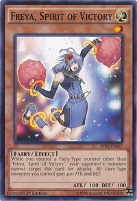 Freya, Spirit of Victory - Battle Pack 3: Monster League (BP03) #BP03-EN027 - Common / Short Print YuGiOh Trading Card