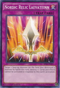 Nordic Relic Laevateinn - Battle Pack 3: Monster League (BP03) #BP03-EN221 - Common / Short Print YuGiOh Trading Card