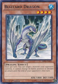 Blizzard Dragon - Battle Pack 3: Monster League (BP03) #BP03-EN031 - Rare YuGiOh Trading Card