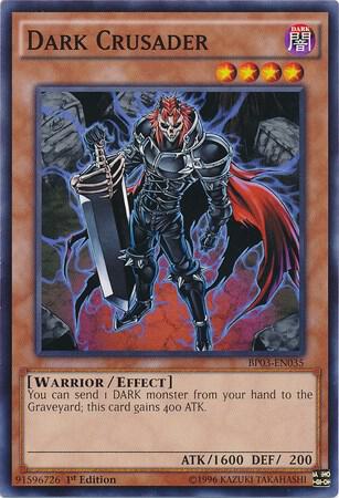 Dark Crusader trading card from Battle Pack 3: Monster League Dark Crusader - Battle Pack 3: Monster League YuGiOh trading card