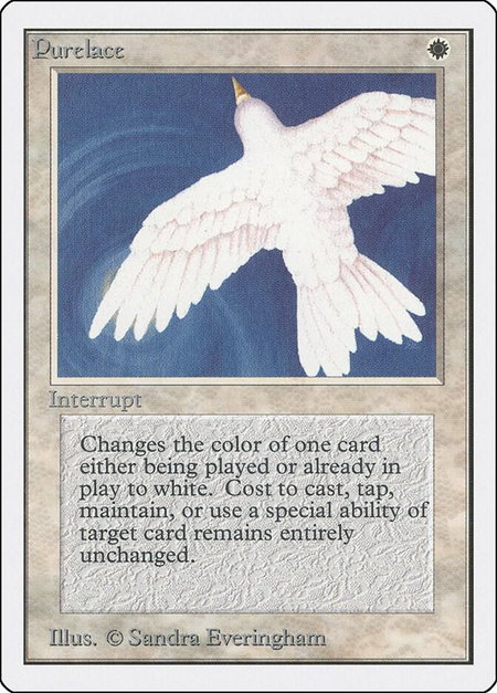 Purelace - Unlimited Edition Magic: The Gathering trading card