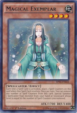 Magical Exemplar trading card from Battle Pack 3: Monster League Magical Exemplar - Battle Pack 3: Monster League YuGiOh trading card