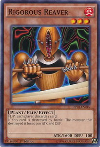 Rigorous Reaver - Battle Pack 3: Monster League (BP03) #BP03-EN045 - Common / Short Print YuGiOh Trading Card